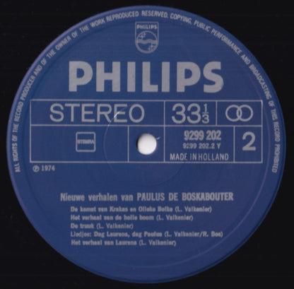 Paulus De Boskabouter - Nieuwe Verhalen Van Paulus De Boskabouter (LP)