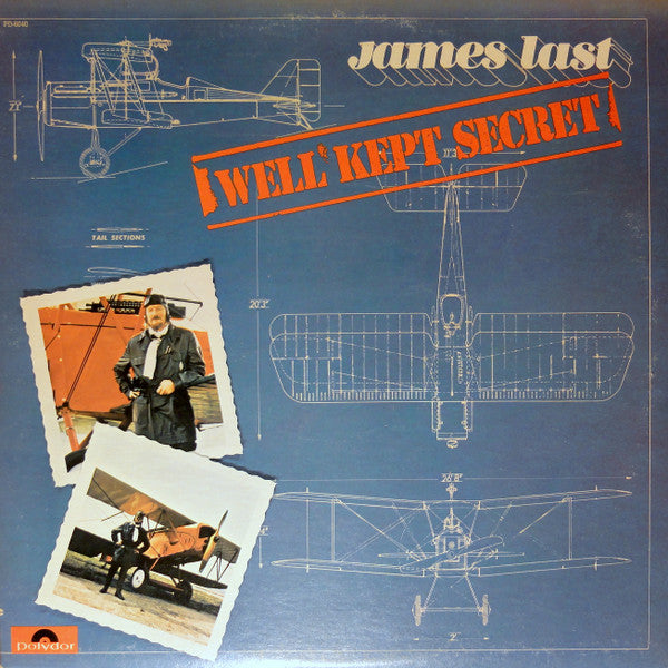 James Last - Well Kept Secret (LP) Vinyl LP Vinyl Very Good (VG) <br> Hoes Good Plus (G+)