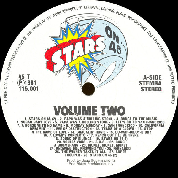 Stars On 45 - Stars On 45 Vol. 2 (Maxi-Single) 51486