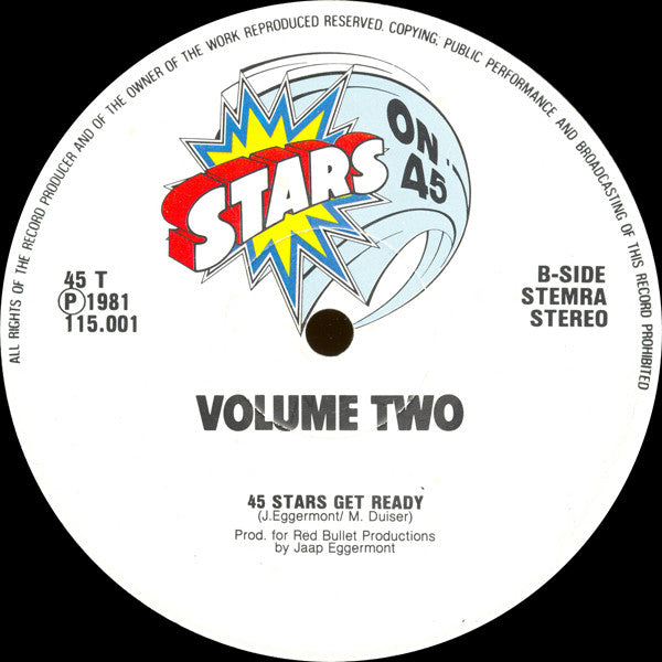 Stars On 45 - Stars On 45 Vol. 2 (Maxi-Single) 51486
