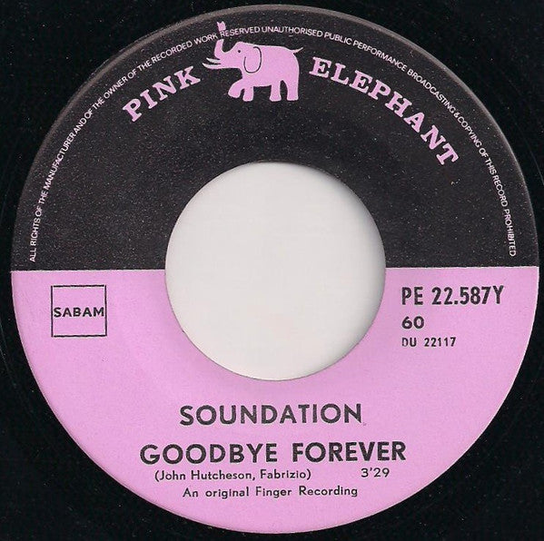Soundation - Goodbye Forever Vinyl Singles Vinyl Very Good (VG) <br> Hoes Generic