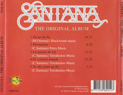 Santana - The Original Album (CD) Compact Disc Goede Staat