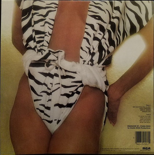 Diana Ross - Why Do Fools Fall In Love (LP) Vinyl LP Media VG+ / Sleeve Zie Foto "VINYLSINGLES.NL"