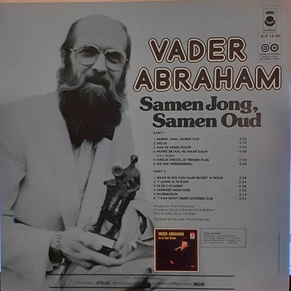 Vader Abraham - Samen Jong, Samen Oud (LP) Vinyl LP Vinyl Very Good (VG) <br> Hoes Good Plus (G+)