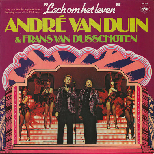André van Duin & Frans van Dusschoten - Hoogtepunten Uit De TV-Revue Lach Om Het Leven (LP) 49810 Vinyl LP VINYLSINGLES.NL