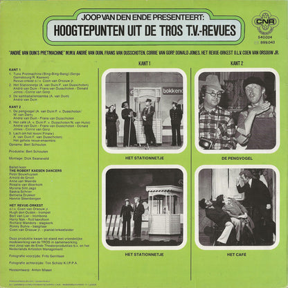 André van Duin, Frans van Dusschoten - Andre Van Duin's Pretmachine (LP) Vinyl LP Vinyl Very Good (VG) <br> Hoes Good Plus (G+)