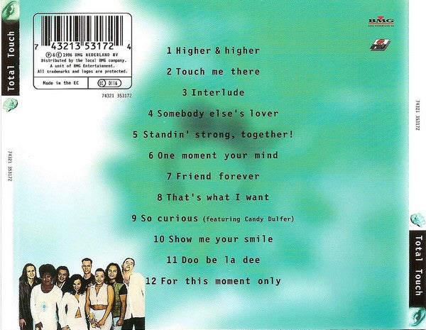 Total Touch - Total Touch (CD) Compact Disc Goede Staat