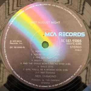 Neil Diamond - Hot August Night (LP)