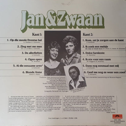 Jan & Zwaan - Jan & Zwaan (LP) 40311 Vinyl LP Goede Staat