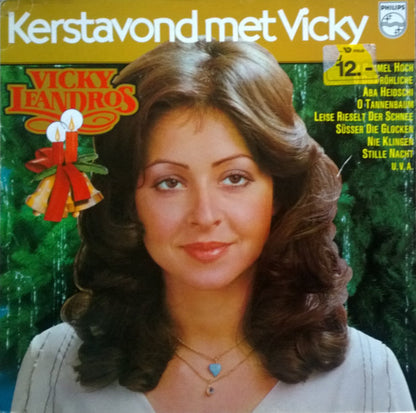 Vicky Leandros - Kerstavond Met Vicky (LP) Vinyl LP Vinyl Very Good (VG) <br> Hoes Good Plus (G+)