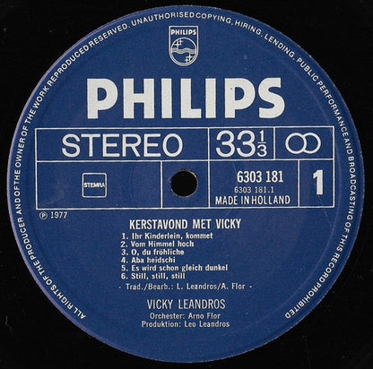 Vicky Leandros - Kerstavond Met Vicky (LP) 41151 Vinyl LP Goede Staat