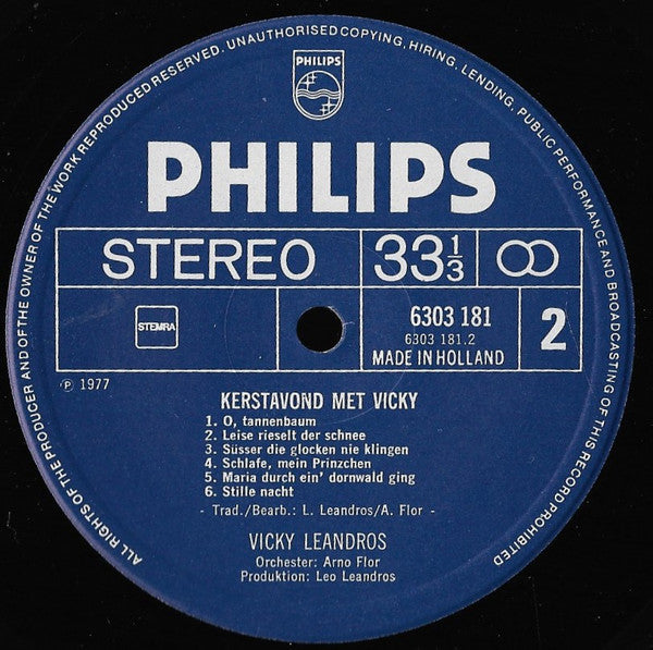 Vicky Leandros - Kerstavond Met Vicky (LP) 41151 Vinyl LP Goede Staat