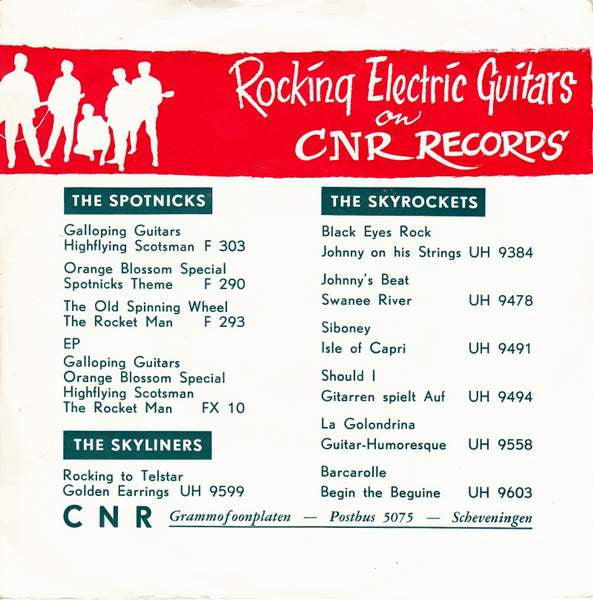 Spotnicks - Amapola Vinyl Singles Vinyl Very Good (VG) <br> Hoes Good Plus (G+)