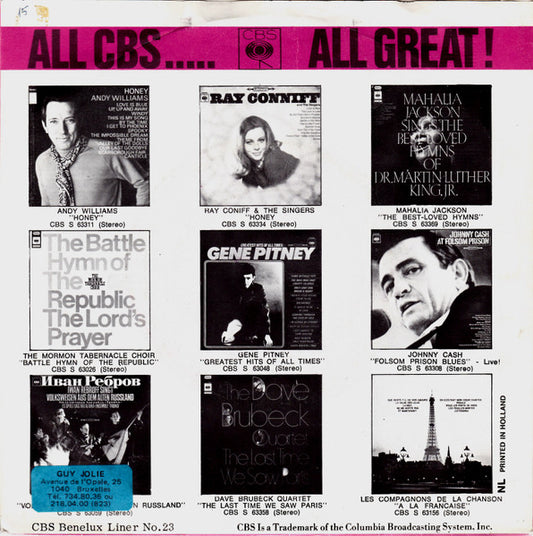 Gigliola Cinquetti - La Pioggia Vinyl Singles Vinyl Zeer Goed / Hoesje Goed "VINYLSINGLES.NL"