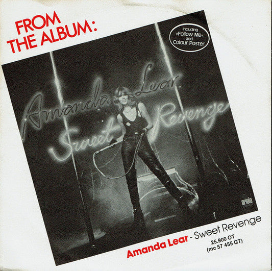 Amanda Lear - Enigma Vinyl Singles Vinyl Zeer Goed / Hoesje Goed "VINYLSINGLES.NL"