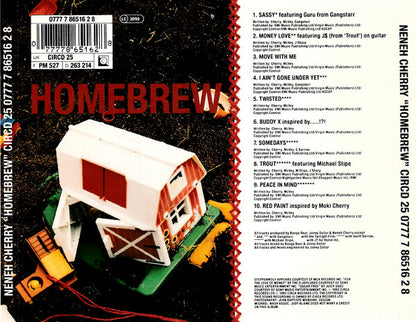Neneh Cherry - Homebrew (CD) Compact Disc Goede Staat