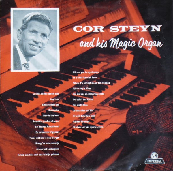 Cor Steyn - Cor Steyn And His Magic Organ (10") 50488 Vinyl LP 10" Goede Staat