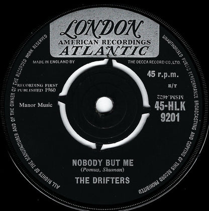 Drifters - Save The Last Dance For Me Vinyl Singles Vinyl (VG) <br> Hoes Generic