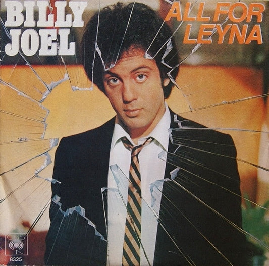 Billy Joel - All For Leyna Vinyl Singles Vinyl Very Good (VG) <br> Hoes Good Plus (G+)