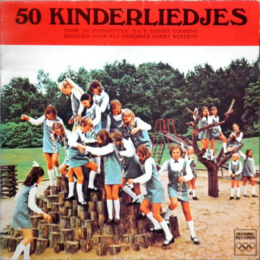 Zonnepitten - 50 Kinderliedjes (LP) 40689 Vinyl LP Goede Staat