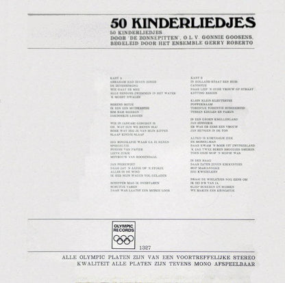 Zonnepitten - 50 Kinderliedjes (LP) 42501