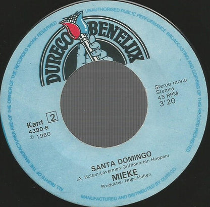 Mieke - Dromenland Vinyl Singles Vinyl Very Good (VG) <br> Hoes Generic