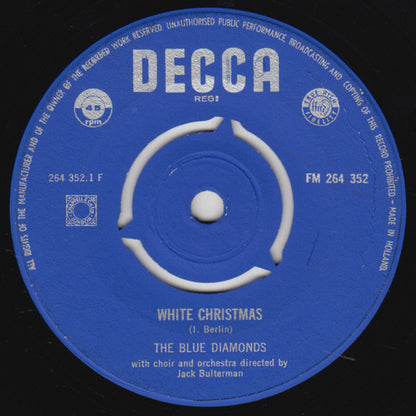 Blue Diamonds - White Christmas 33243 Vinyl Singles Goede Staat