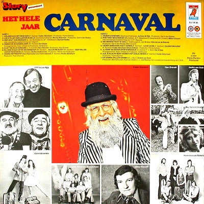 Various - Story Presenteert Het Hele Jaar Carnaval (LP) Vinyl LP Vinyl Zeer Goed / Hoesje Goed "VINYLSINGLES.NL"