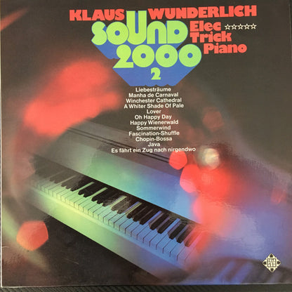 Klaus Wunderlich - Sound * - Elec Trick Piano (LP) Vinyl LP Vinyl Very Good (VG) <br> Hoes Good Plus (G+)