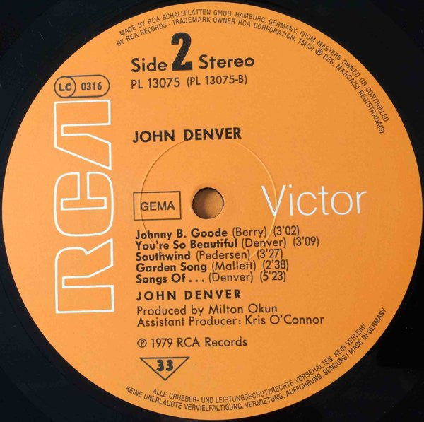 John Denver - John Denver (LP)