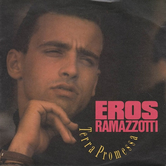 Eros Ramazzotti - Terra Promessa Vinyl Singles Vinyl Goed / Hoes Sticker
