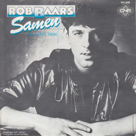 Rob Baars - Samen Vinyl Singles Vinyl Very Good (VG) <br> Hoes Good Plus (G+)