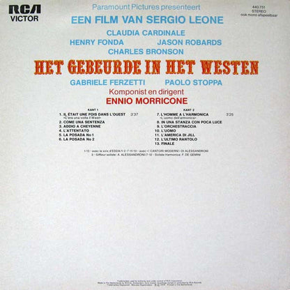 Ennio Morricone - Het Gebeurde In Het Westen (LP) 44784 Vinyl LP Goede Staat