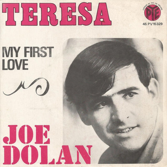 Joe Dolan - Teresa Vinyl Singles Vinyl Very Good (VG) <br> Hoes Good Plus (G+)