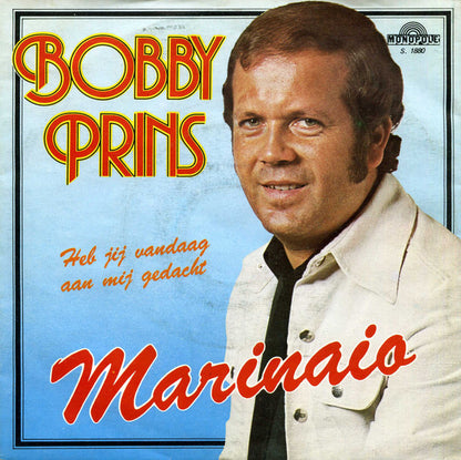 Bobby Prins - Marinaio Vinyl Singles Vinyl Very Good (VG) <br> Hoes Good Plus (G+)