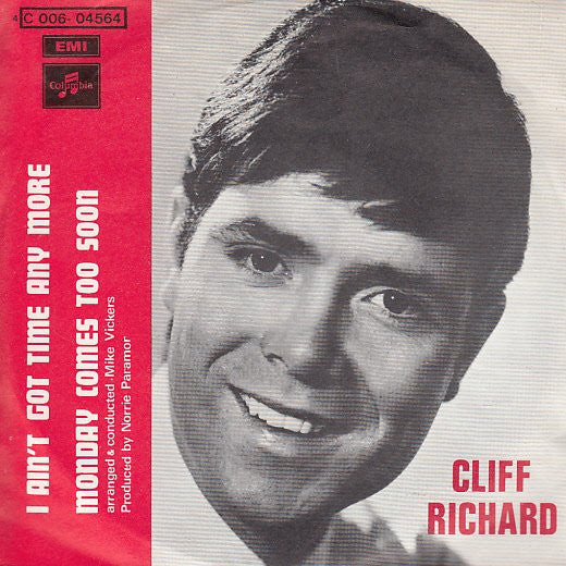 Cliff Richard - I Ain't Got Time Anymore 33764 Vinyl Singles Goede Staat