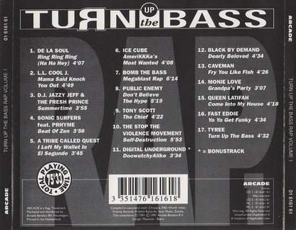 Various - Turn Up The Bass - Rap - Volume * (CD) Compact Disc Goede Staat