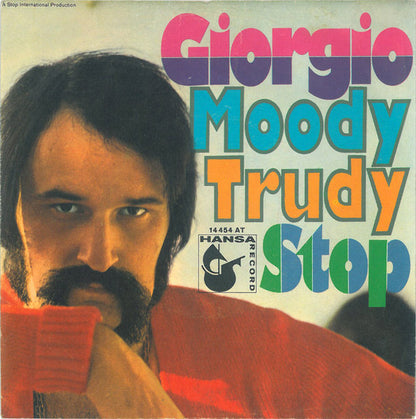 Giorgio Moroder - Moody Trudy 34257 Vinyl Singles Goede Staat