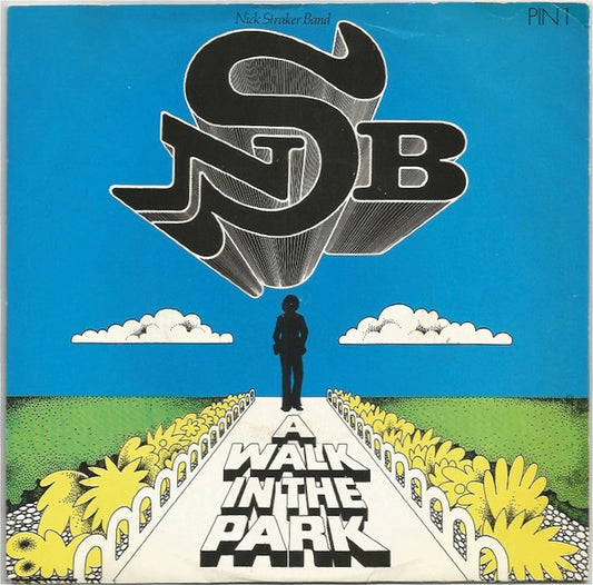 Nick Straker Band - A Walk In The Park Vinyl Singles Vinyl Very Good (VG) <br> Hoes Good Plus (G+)