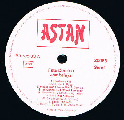 Fats Domino - Jambalaya (LP) 49793 Vinyl LP VINYLSINGLES.NL