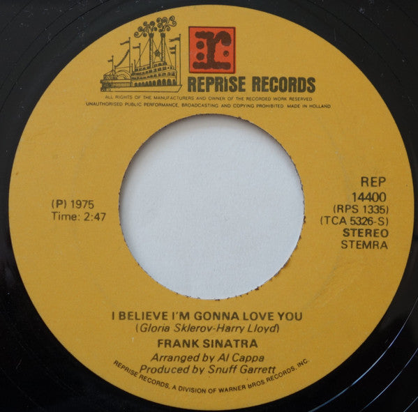 Frank Sinatra - I Believe I'm Gonna Love You