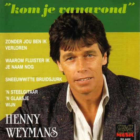 Henny Weijmans - Kom Je Vanavond (CD) Compact Disc Goede Staat