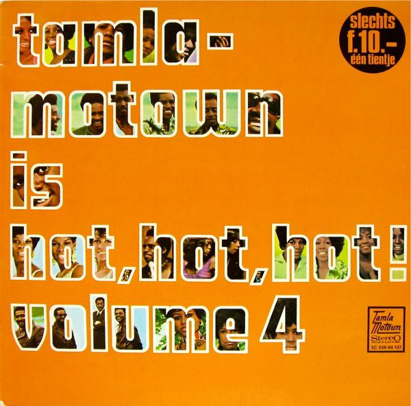 Various - Tamla-Motown Is Hot, Hot, Hot!  Volume 4 (LP) 51048 Vinyl LP Goede Staat