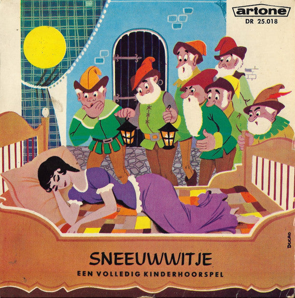 Henk Bakker - Sneeuwwitje - Een Sprookje Van Grimm Vinyl Singles Vinyl Very Good (VG) <br> Hoes Good Plus (G+)