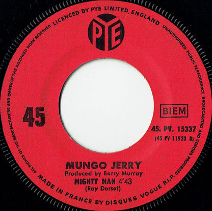 Mungo Jerry - In The Summertime