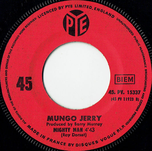 Mungo Jerry - In The Summertime