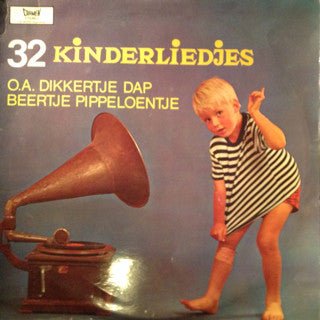 Zonnepitten - 32 Kinderliedjes (LP) Vinyl LP Vinyl Very Good (VG) <br> Hoes Good Plus (G+)