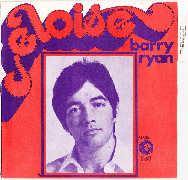 Barry Ryan - Eloise (B-Keus) Vinyl Singles Vinyl Goed / Hoes Redelijk