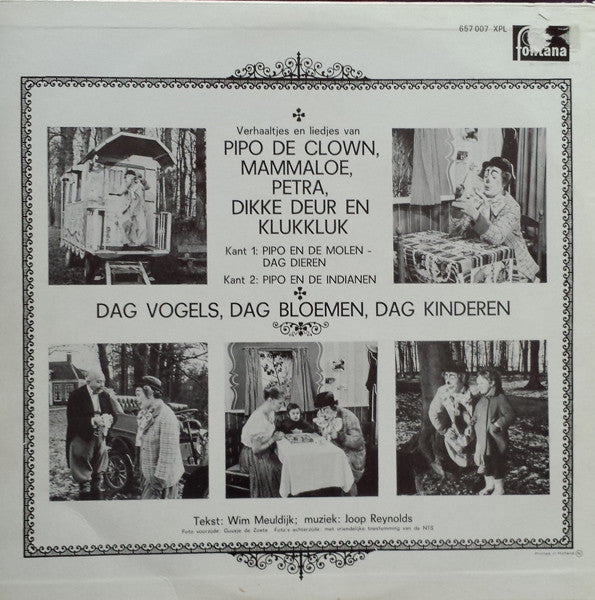 Pipo de Clown - Dag Vogels, Dag Bloemen, Dag Kinderen (LP) Vinyl LP Vinyl Very Good (VG) <br> Hoes Good Plus (G+)