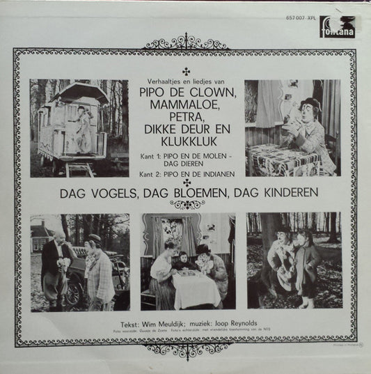 Pipo de Clown - Dag Vogels, Dag Bloemen, Dag Kinderen (LP) Vinyl LP Media VG+ / Sleeve G+